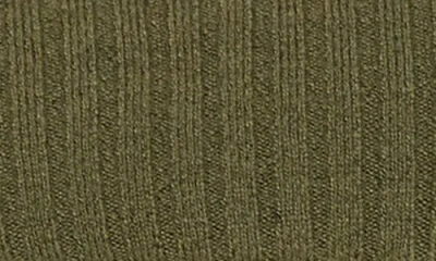 Spiritual Gangster Sofia Ribbed Sweater Bralette In Green