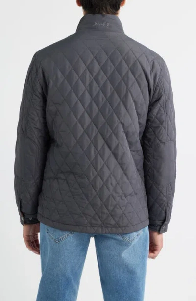 Johnnie-o Juno Quilted Jacket In Animal Print