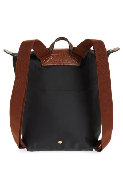 Longchamp Medium Le Pliage Backpack In Black