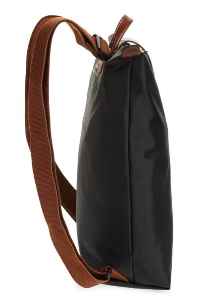 Longchamp Medium Le Pliage Backpack In Black