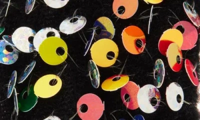 Cara Kids' Sequin Knot Headband In Multi