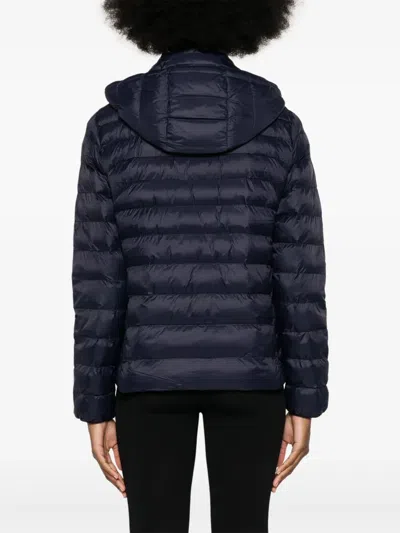 Polo Ralph Lauren Water-resistant Packable Puff Hooded Jacket In Black