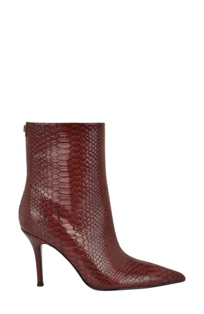 Guess Women's Gomora Pointed Toe Stiletto Booties In Brown