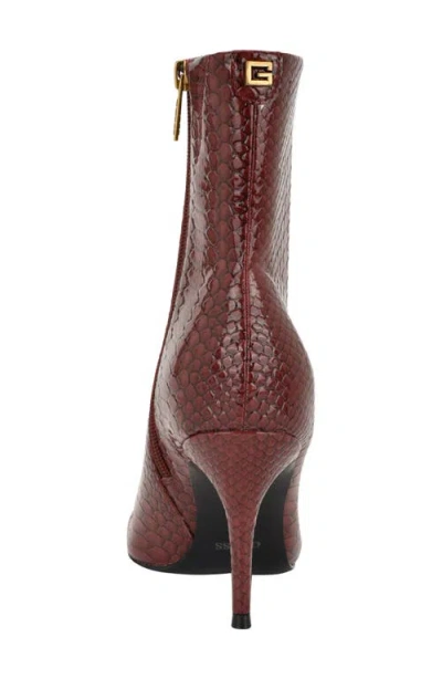 Guess Women's Gomora Pointed Toe Stiletto Booties In Brown