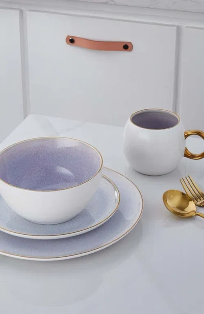 Stone Lain Josephine Porcelain 4-piece Bowl Set In White