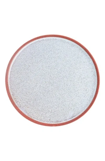 Stone Lain Vince Stoneware 4-piece Salad Plate Set In Gray