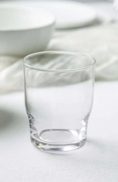 Stone Lain Rio Stoneware 16-piece Dinnerware Set With Glasses In White