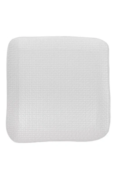 Stone Lain Olivia Stoneware 4-piece Salad Plate Set In White