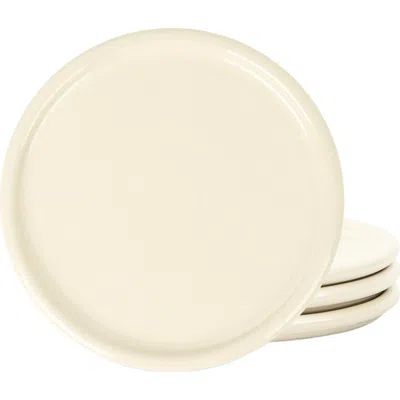 Stone Lain Eden Stoneware 4-piece Salad Plate Set In Neutral