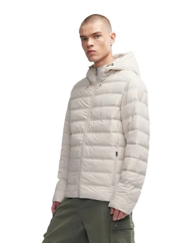 Pajar Men's Niran Sustainable Square Quilt Lightweight Packable In White