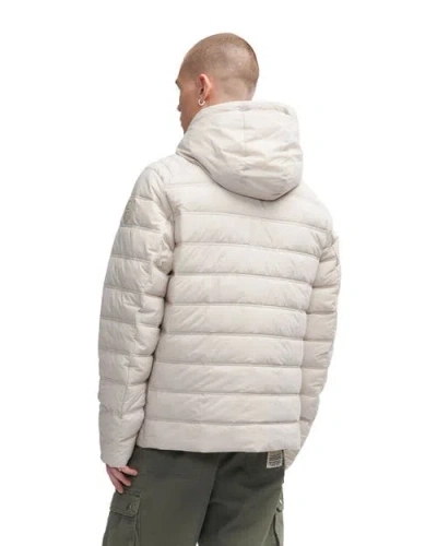 Pajar Men's Niran Sustainable Square Quilt Lightweight Packable In White