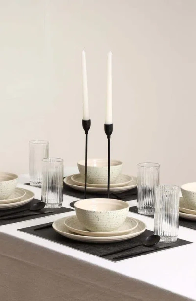 Stone Lain Dua Stoneware 16-piece Dinnerware Set In Neutral