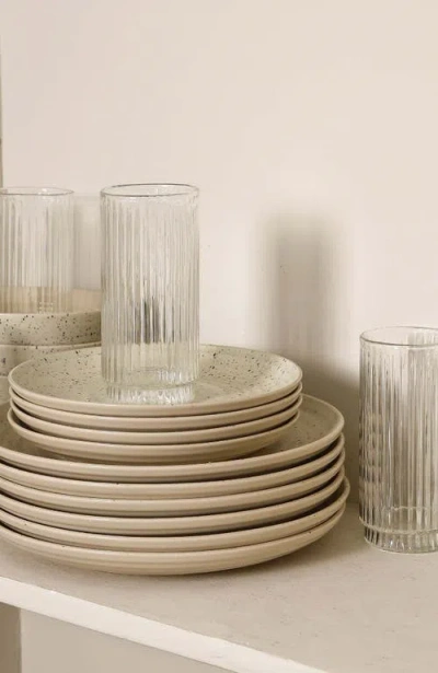 Stone Lain Dua Stoneware 16-piece Dinnerware Set In Neutral