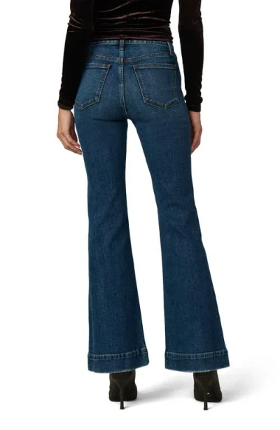 Joe's Jeans The Molly High Rise Flare Jeans In Regalia In Blue
