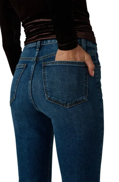 Joe's Jeans The Molly High Rise Flare Jeans In Regalia In Blue