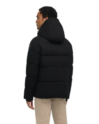 Pajar Kepler Wool-like Puffer With Removable Hood In Animal Print