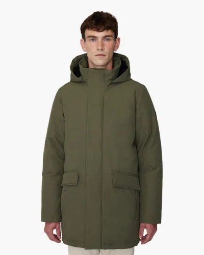 Quartz Co. Champlain Ca | Hooded Down Winter Jacket In Multi