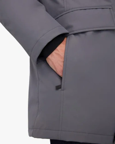 Quartz Co. Champlain Ca | Hooded Down Winter Jacket In Gray