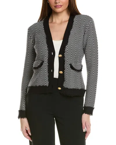 Hannah Rose Chanel Cashmere-blend Jacket In Black