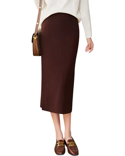Camila Blanco Skirt In Brown