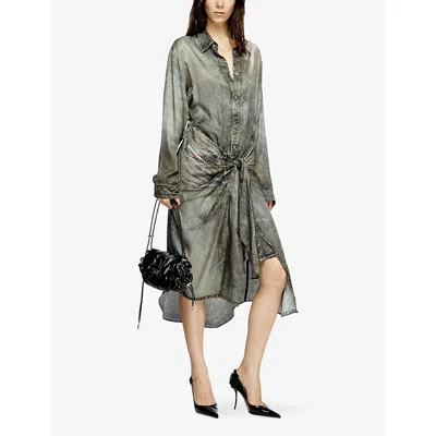 Diesel Cinch-d With Adjustable Strap And Drawstring Sides