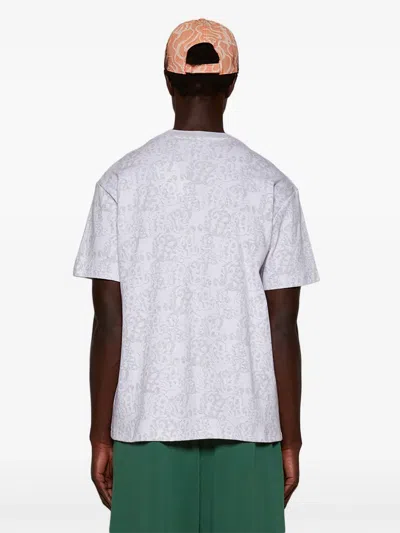 Casella Meyer Pegasus T-shirt Aus Jacquard In White