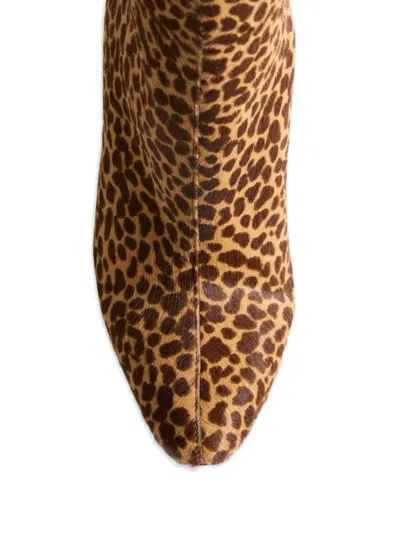 Valentino Garavani Hotty Boot In Pony-effect Calfskin 100mm Woman Animal Print 39.5 In Animal Print