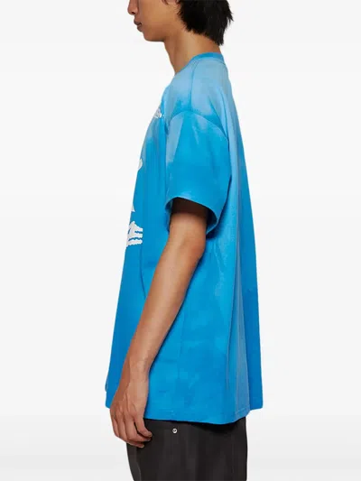 Rensuke Tokyo T-shirt Mit Grafischem Print In Blue