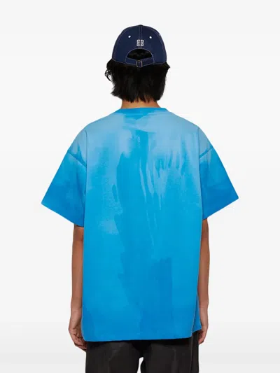 Rensuke Tokyo T-shirt Mit Grafischem Print In Blue