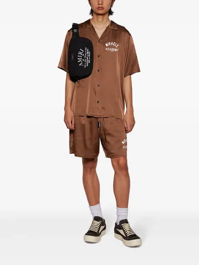 Nahmias Miracle Academy Shorts In Brown