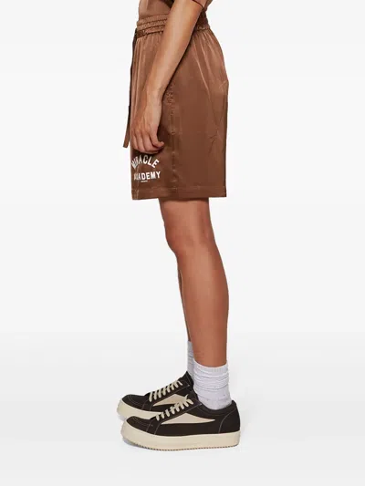 Nahmias Miracle Academy Shorts In Brown