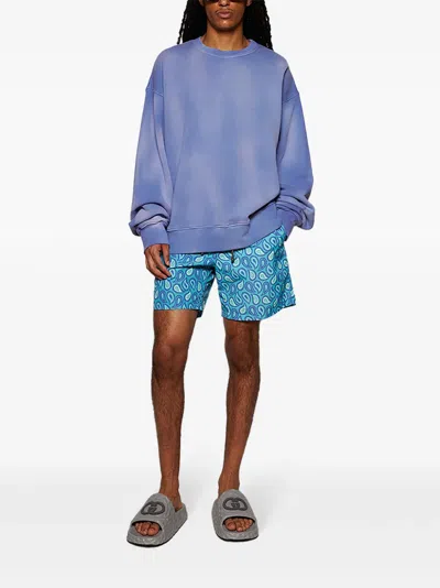 Nahmias Sweatshirt Mit Rundhalsausschnitt In Blue