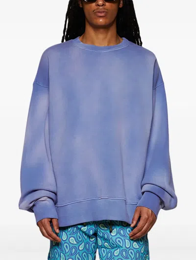 Nahmias Sweatshirt Mit Rundhalsausschnitt In Blue