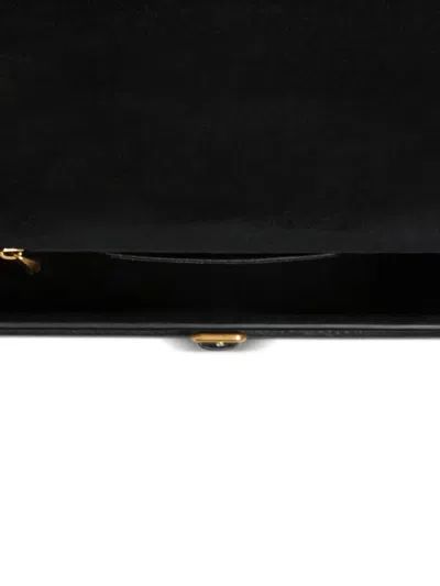 Valentino Garavani Antibes Leather Crossbody Bag Adjustable Strap In Black