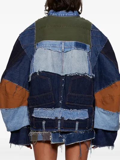 Natasha Zinko Klassische Jeansjacke In Multi