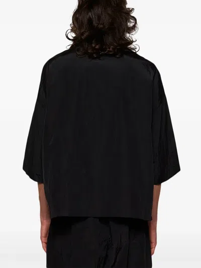 Essentials Poloshirt Aus Ripstop In Black