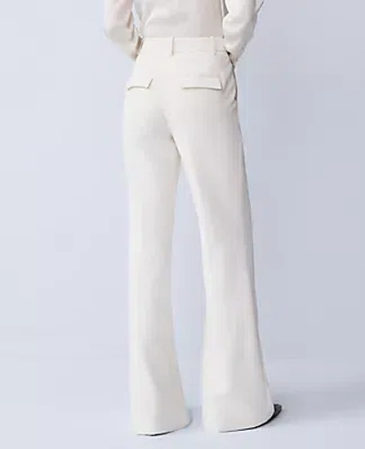 Ann Taylor The Perfect Flare Pant In White