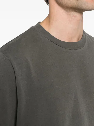 Our Legacy Mens Worn Black Boxy Short-sleeve Cotton-jersey T-shirt In Gray