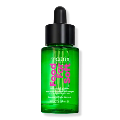 Matrix Food For Soft Multi-use Hair Oil Serum - 1.0 oz In Green