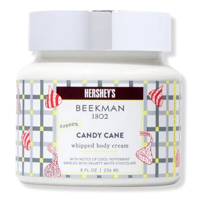 Beekman 1802 Limited Edition  X Hershey's Kisses Whipped Body Cream - Candy Cane In White
