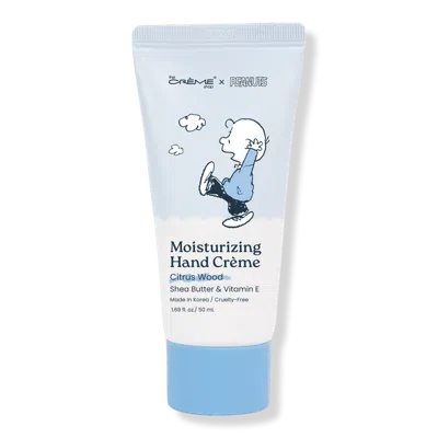 The Creme Shop Peanuts Time To Get Cozy Hand Cream - Citrus Wood In Blue