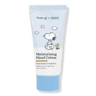 The Creme Shop Peanuts Time To Get Cozy Hand Cream - Wood Musk In Purple