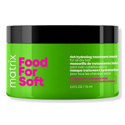 Matrix Food For Soft Rich Hydrating Treatment Mask 75ml In Green