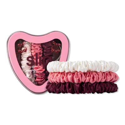 Slip Pure Silk Skinny Scrunchie Trio Tin