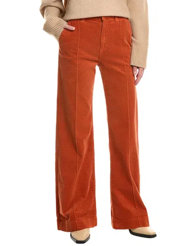 Askk Ny Pintuck Trouser In Orange