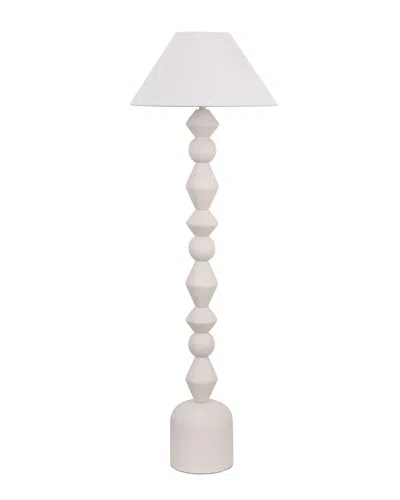 Safavieh Lanie 66in Resin Floor Lamp In White