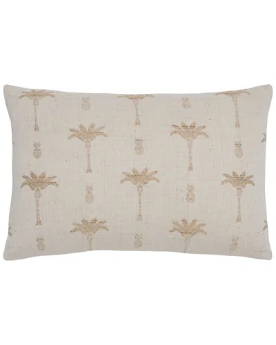 Safavieh Reya 15x23 Lumbar Pillow In Neutral