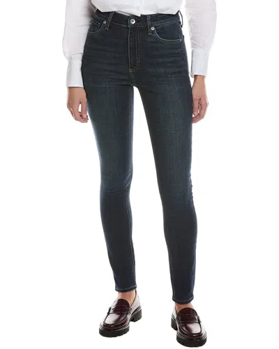 Rag & Bone Tina Fairburn High-rise Skinny Jean In Blue