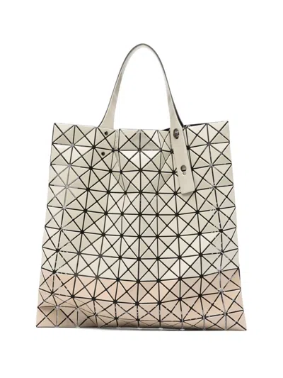 Bao Bao Issey Miyake Baobao Issey Miyake Prism Bicolor Shopping Bag In Neutral