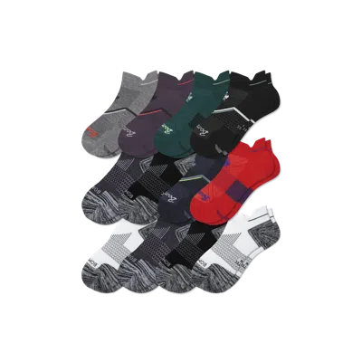 Bombas Running Ankle Sock 12-pack In Multi